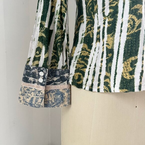 Custo Barcelona asymmetrical button down collared shirt - Picture 6 of 8